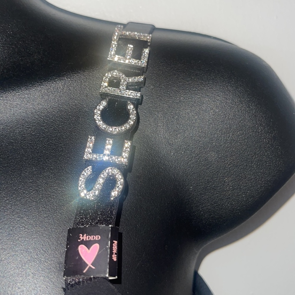 Rhinestones Victoria secret strap bra collector items NWOT New no tags